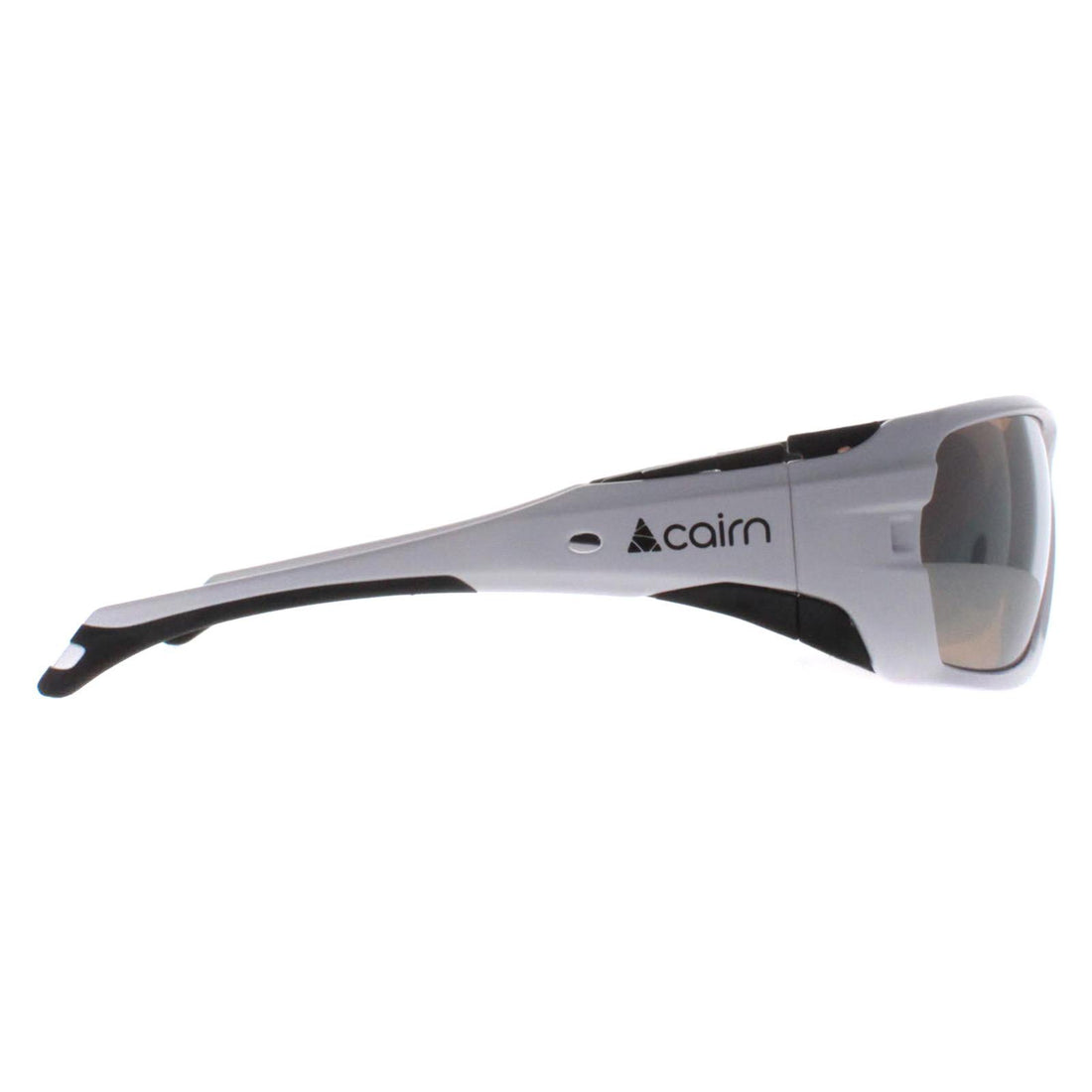 Cairn Sunglasses Racing 101 Matte White Black Flash Grey Photochromic