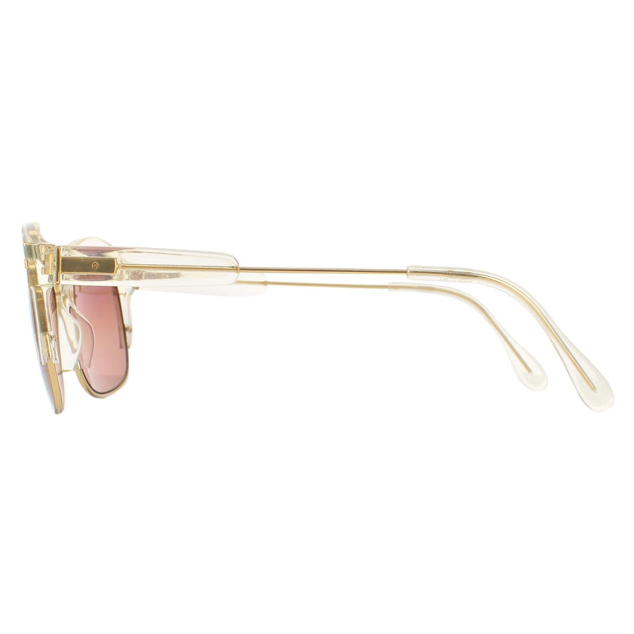 Serengeti Sunglasses Vinita SS529003 Gold Champagne Polarized Drivers Gradient