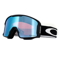Oakley Ski Goggles Line Miner XM OO7093-03 Matte Black Prizm Sapphire Iridium