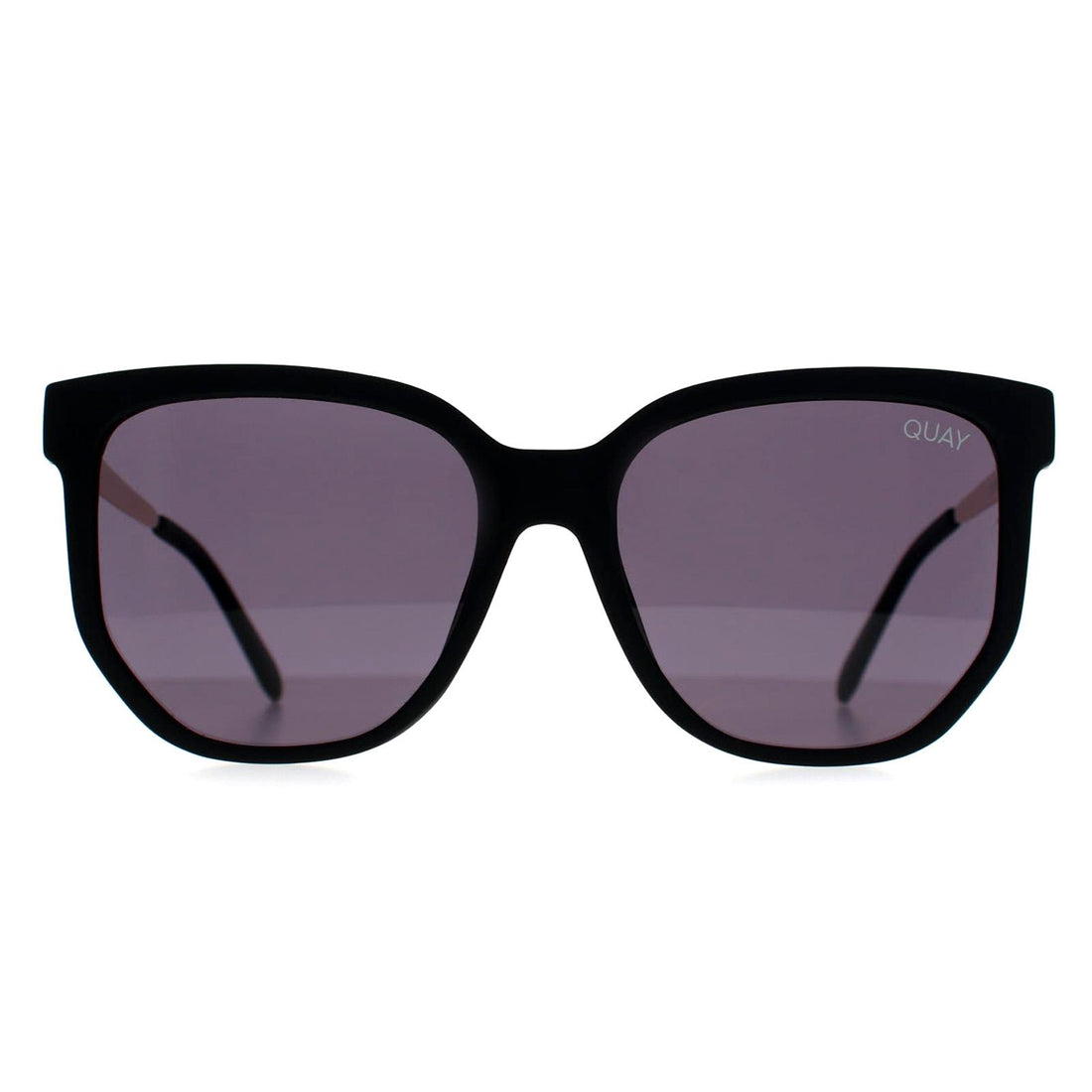 Quay Sunglasses Coffee Run BLK Black Smoke