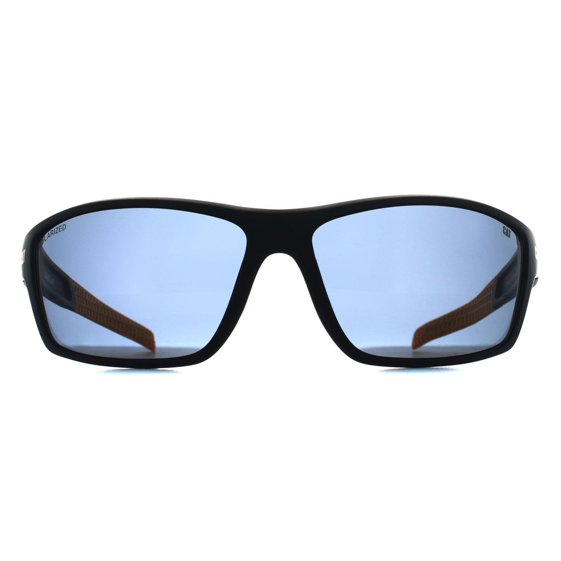 Caterpillar Sunglasses CTS-8020 104P Matte Navy Solid Smoke Polarized