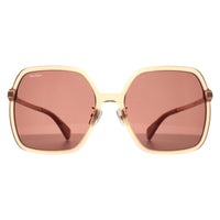 Max Mara Sunglasses MM0059-D 72E Shiny Pink Brown