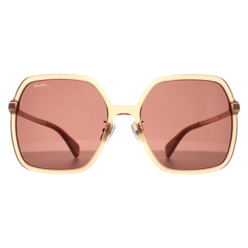 Max Mara Sunglasses MM0059-D 72E Shiny Pink Brown