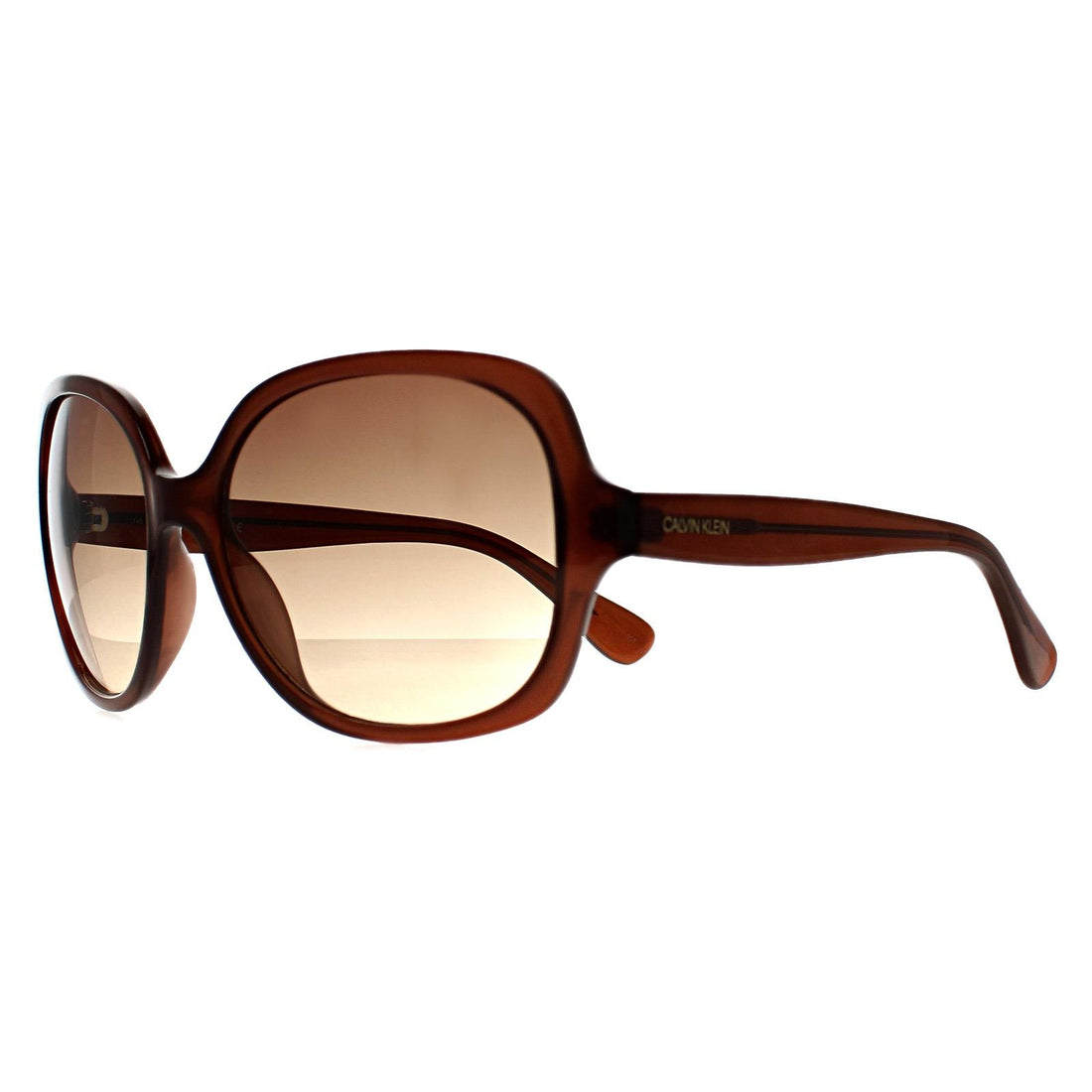 Calvin Klein Sunglasses CK19538S 210 Crystal Brown Brown Gradient