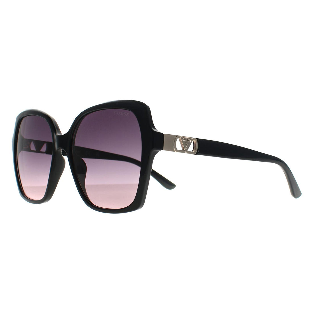 Guess Sunglasses GF6191 01B Black Purple Gradient