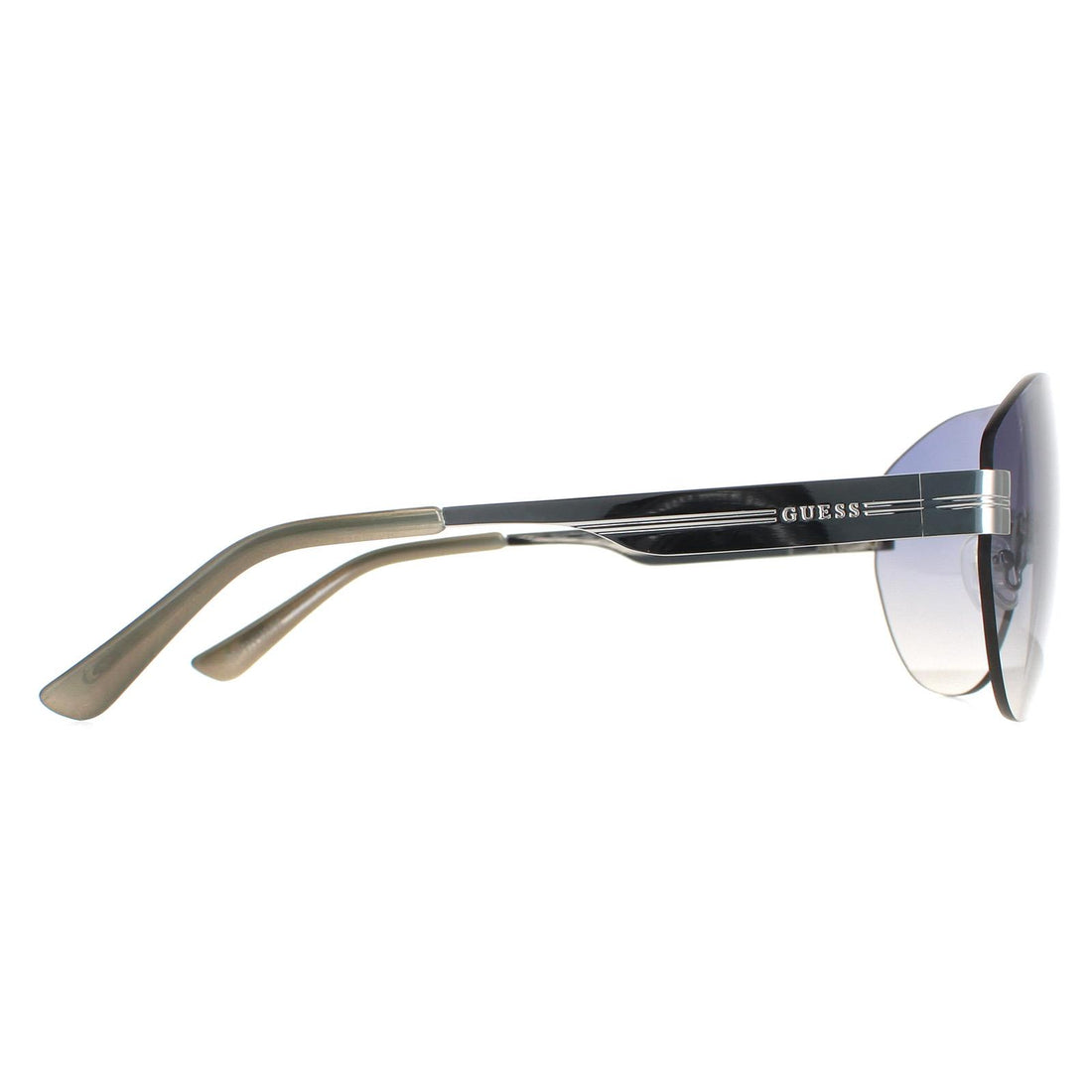 Guess Sunglasses GF6161 11W Matte Light Nickeltin Blue Gradient