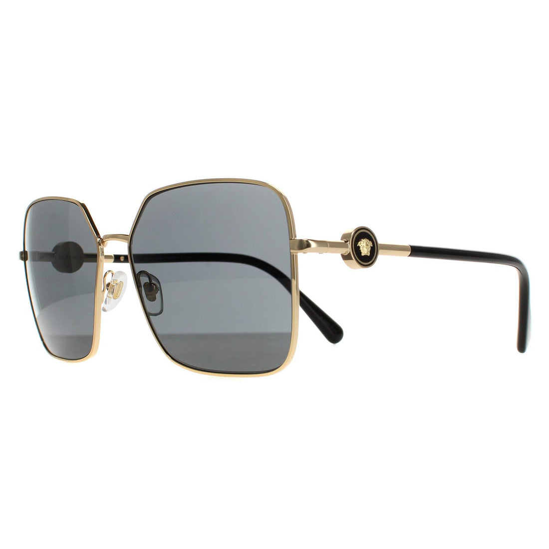 Versace Sunglasses VE2227 100287 Gold Dark Grey