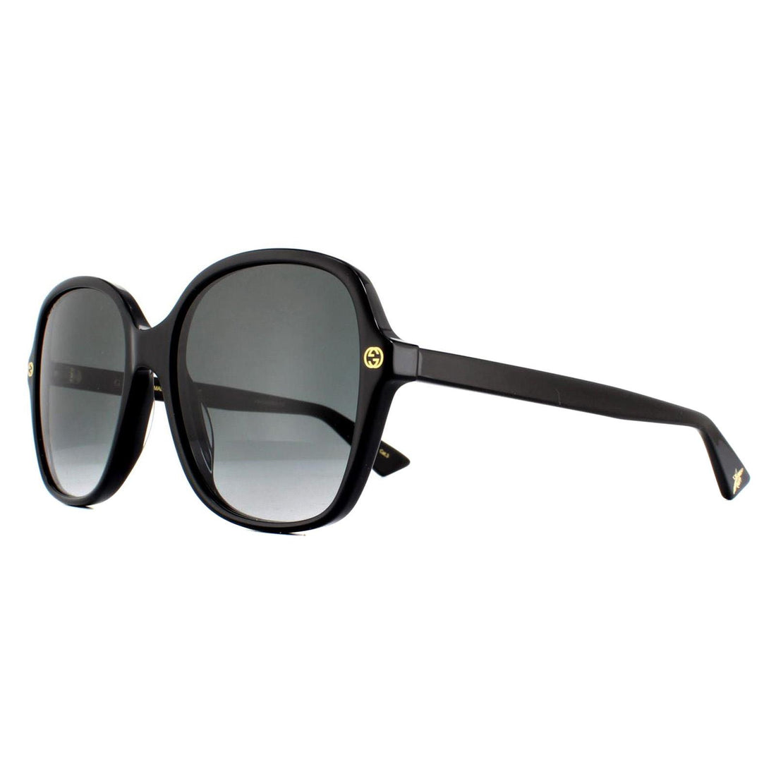 Gucci Sunglasses GG0092S 001 Black Grey Gradient