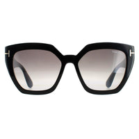 Tom Ford Sunglasses FT0939 Phoebe 01B Shiny Black Smoke Gradient