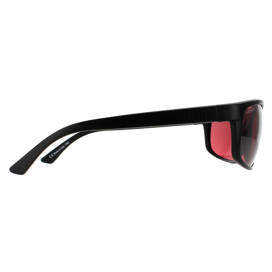 Serengeti Sunglasses Alessio 8975 Matte Black Mineral Sedona Polarised