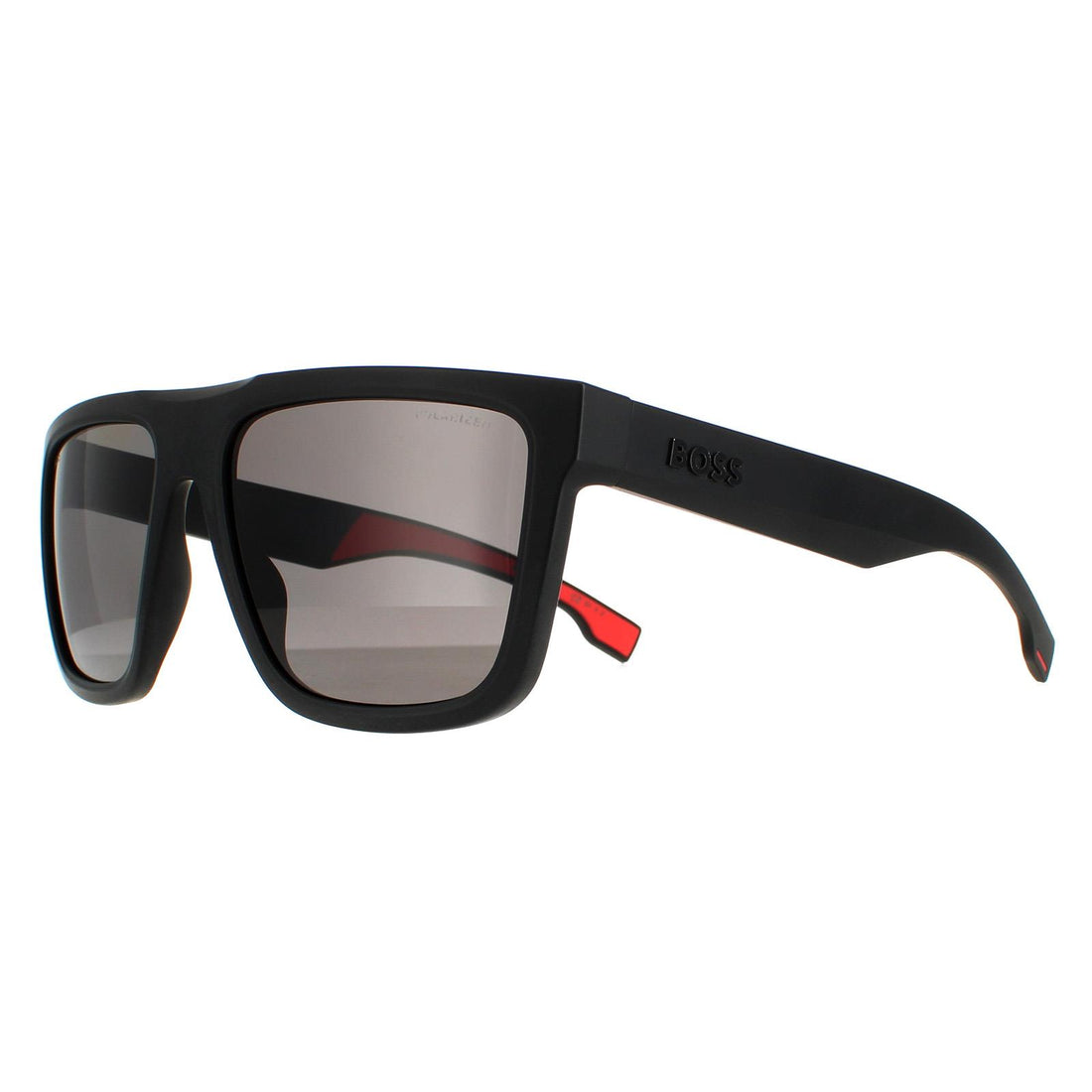 Hugo Boss Sunglasses BOSS 1451/S 003 M9 Matte Black Grey Polarized