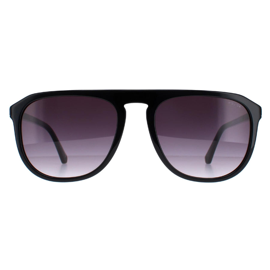 Police Sunglasses SPLE06 700F Shiny Black Smoke Gradient