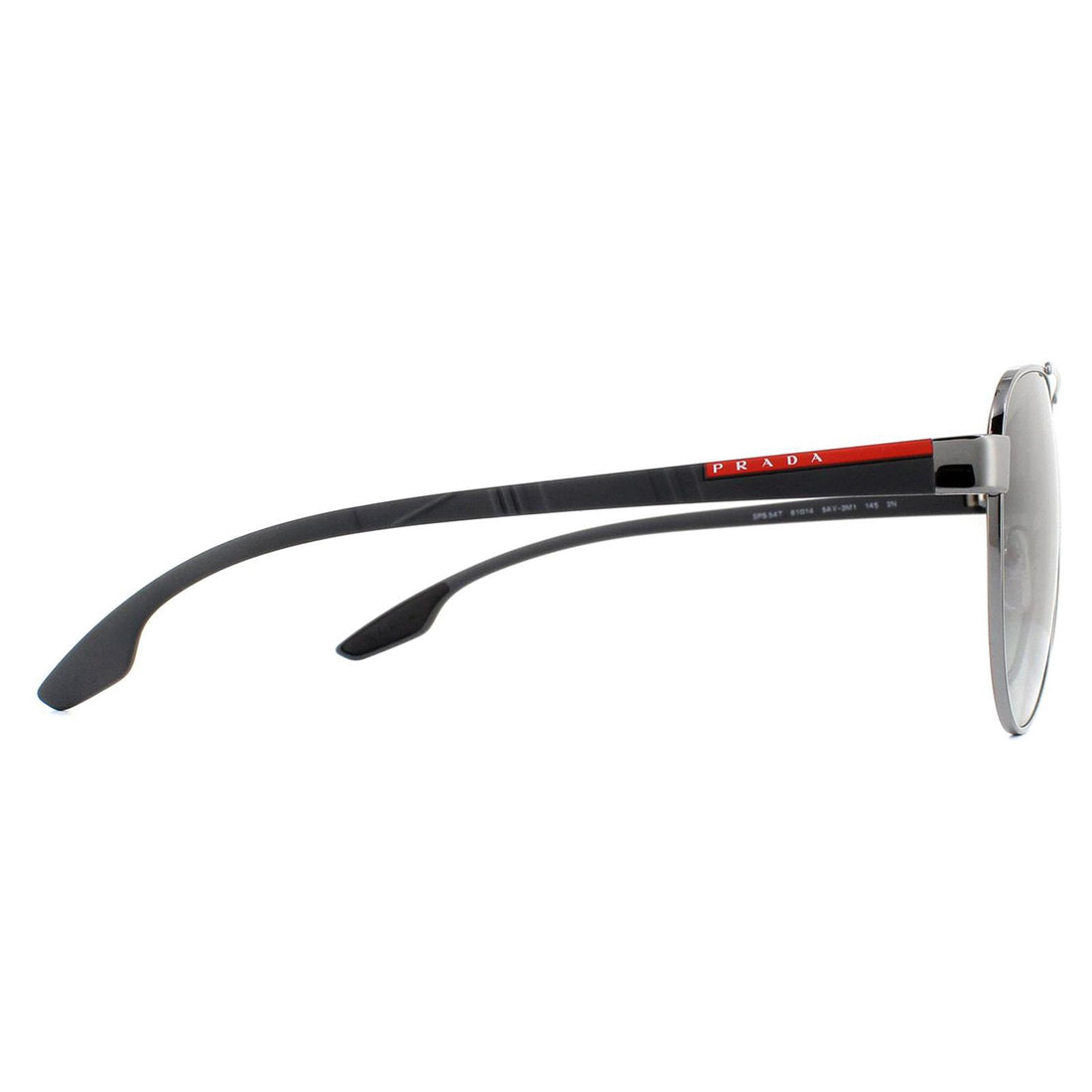 Prada Sport Sunglasses PS54TS 5AV3M1 Gunmetal Grey Gradient