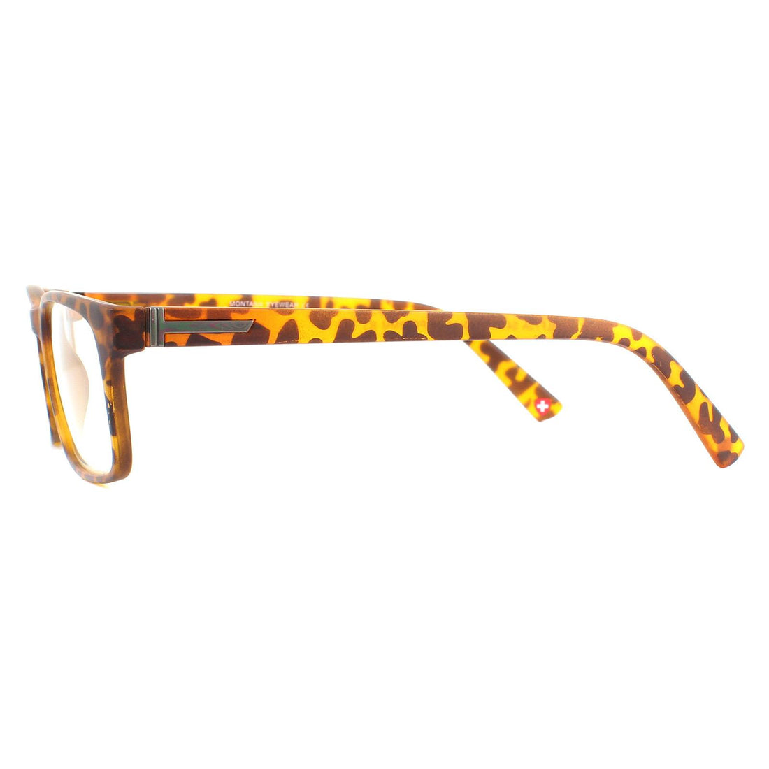 Montana Reading Glasses BLF73-A Matte Turtle Brown Blue Light Block 0.00