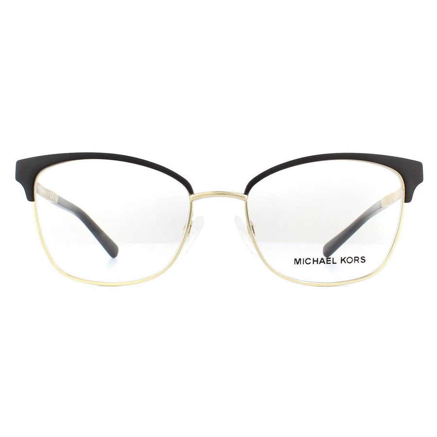 Michael Kors 3012 Adrianna IV Glasses Frames Matte Black Light Gold