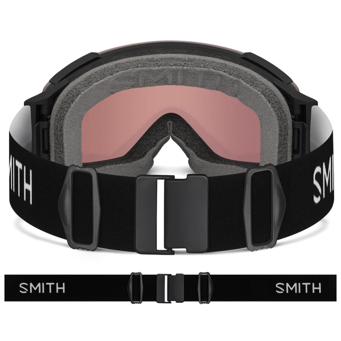 Smith Ski Goggles I/O Mag 0JX 4L Black ChromaPop Pro Photochromic Blue Mirror & CP Storm Blue Sensor Mirror