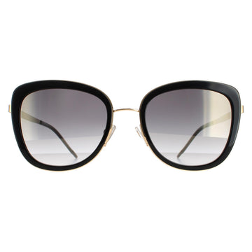 Hugo Boss Sunglasses BOSS 1209/S RHL FQ Gold Black Grey Gradient Gold Mirror