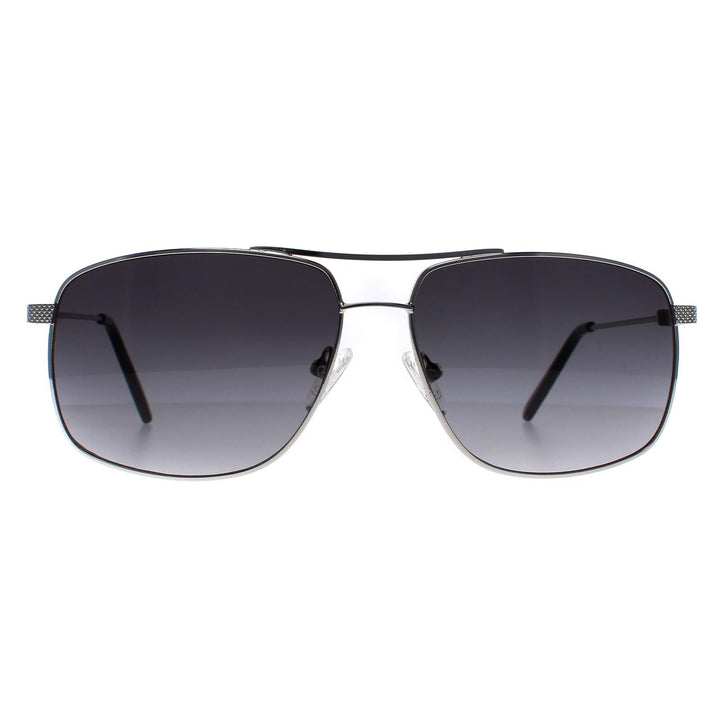 Guess Sunglasses GF0205 10B Silver Grey Gradient