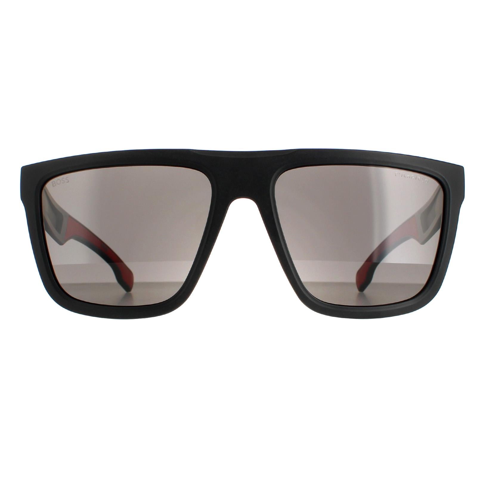 Sunglasses 1451 S 003 M9 Matte Black Grey Polarized