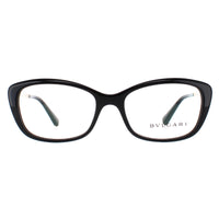 Bvlgari Glasses Frames 4145B 501 Black Gold 53mm Womens