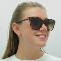 Tom Ford Sunglasses Ani FT0844 52F Dark Havana Brown Gradient