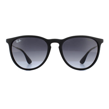 Ray-Ban Sunglasses Erika 4171 Rubberised Black Grey Gradient 622/8G