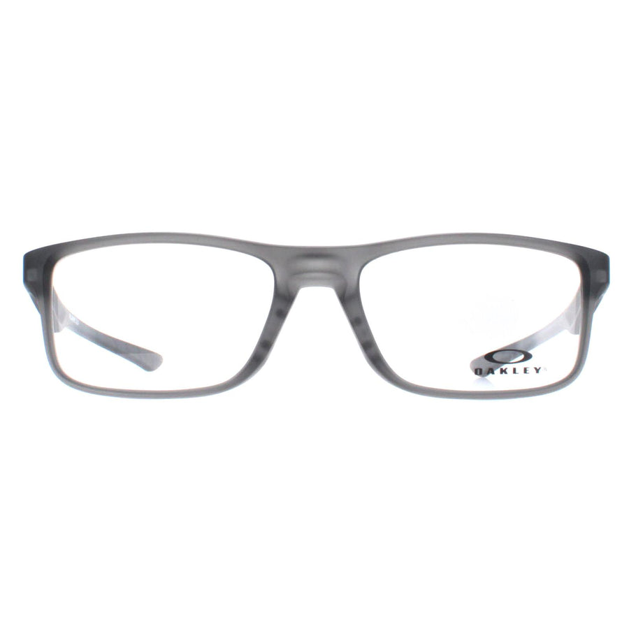 Oakley Plank 2.0 Glasses Frames Satin Grey Smoke 53