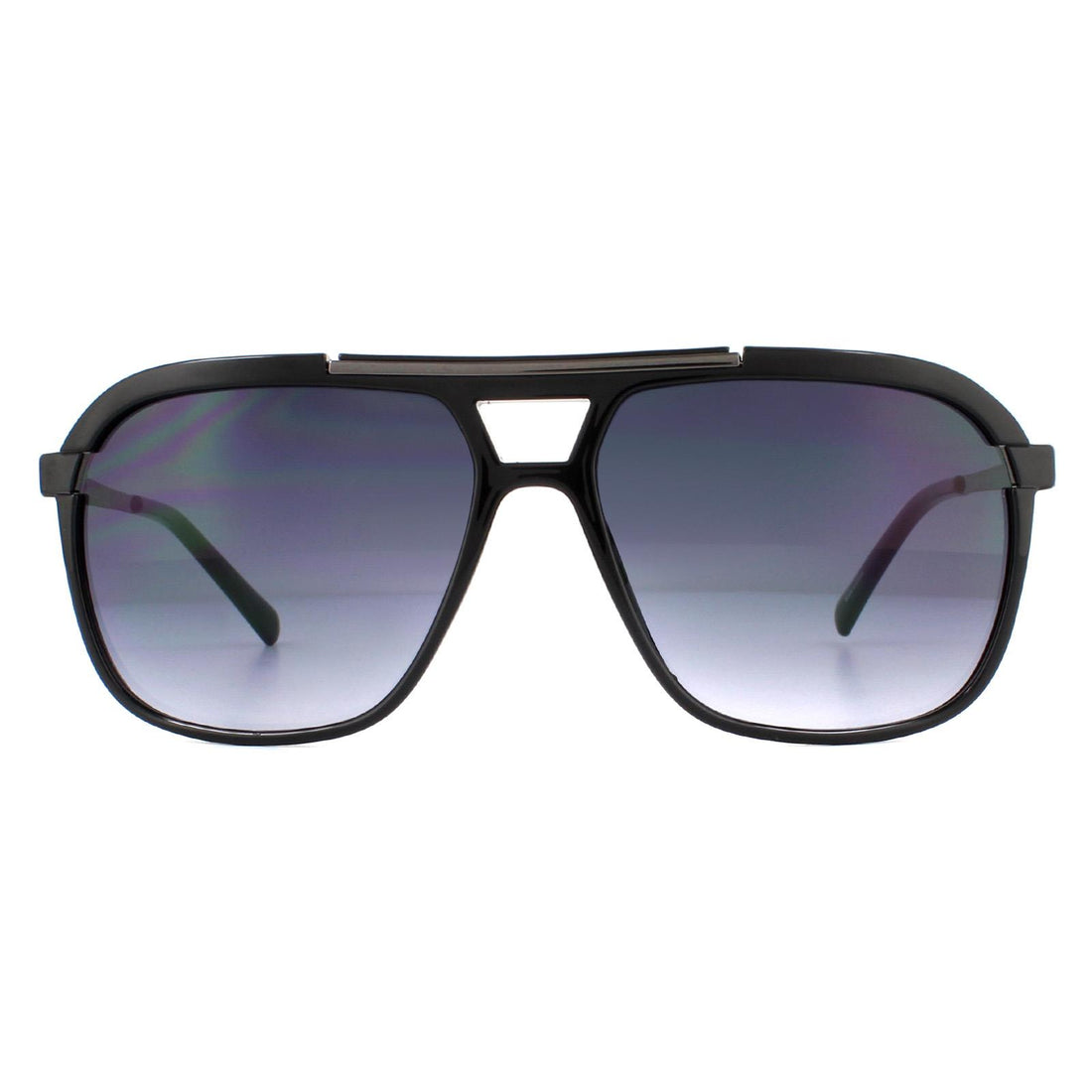 Guess Sunglasses GG2121 01B Shiny Black Smoke Gradient