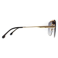 Carrera Sunglasses 1016/S RHL IC Gold Black Grey Mirror Shaded Silver
