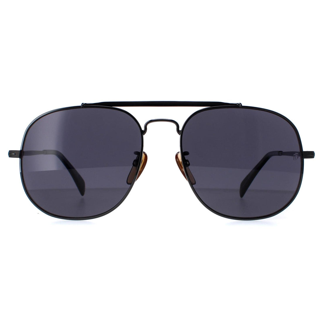 David Beckham DB7004/S Sunglasses Dark Ruthenium / Grey Polarized