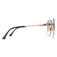 Jimmy Choo Sunglasses HESTER/S VO1 QR Gold Brown Gradient Blue