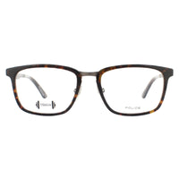 Police Glasses Frames Blackbird Ti 2 VPL684 0786 Shiny Havana Men