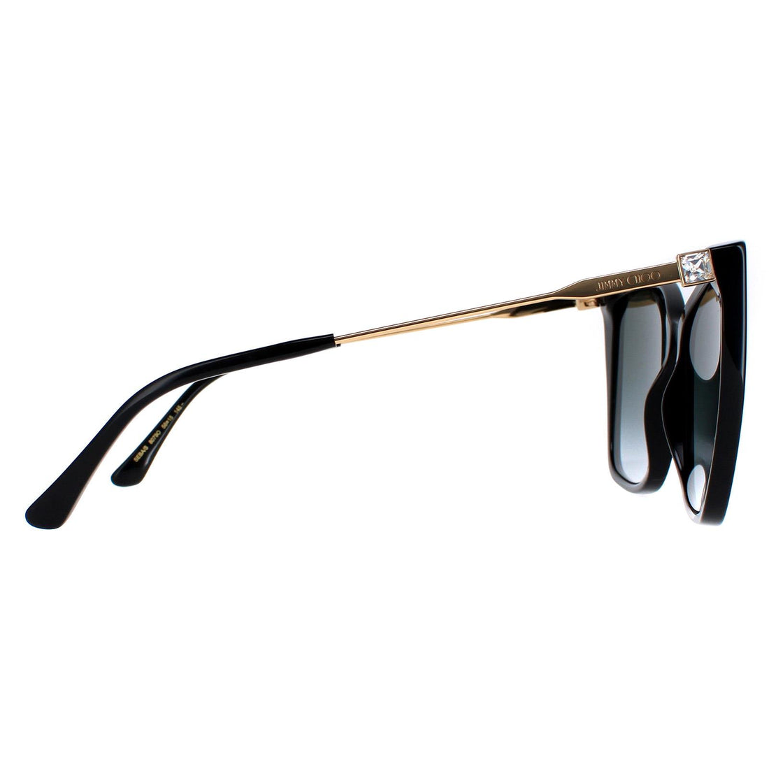 Jimmy Choo Sunglasses Seba/S 807/9O Black Grey Gradient
