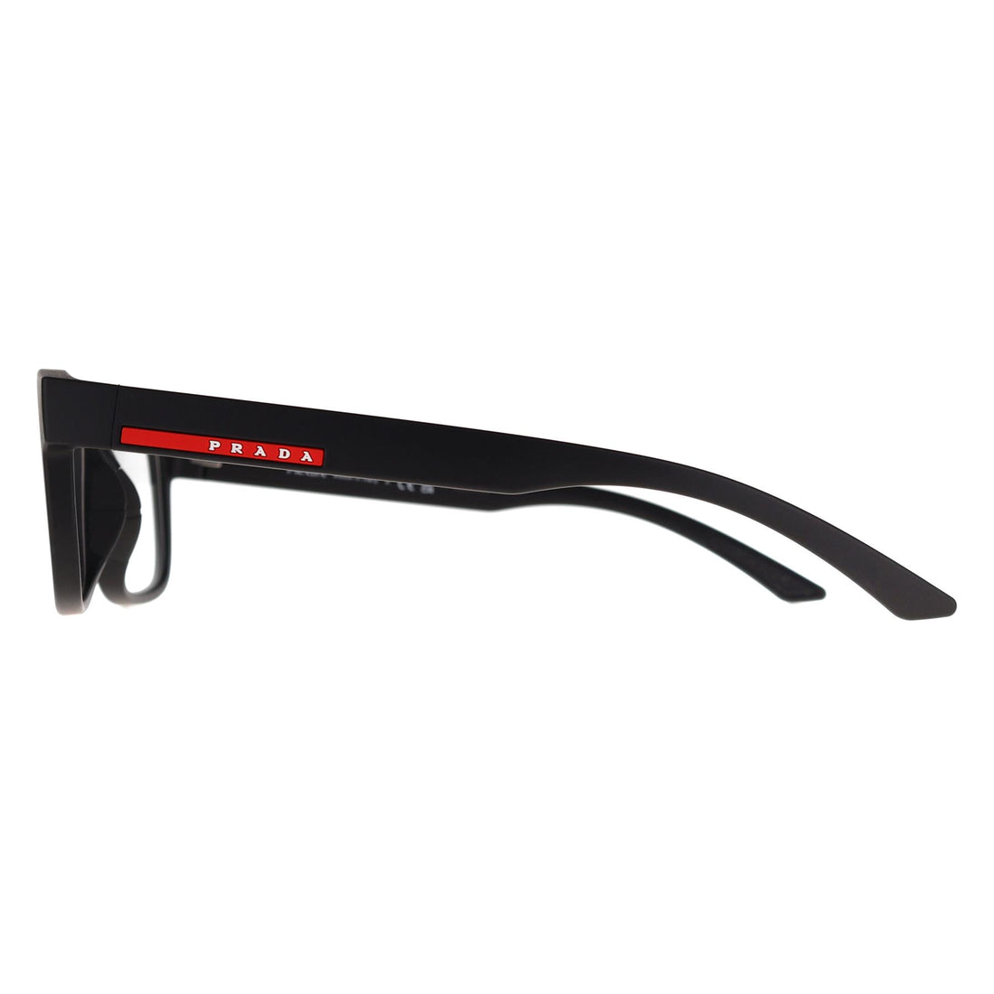 Prada Sport Glasses Frames PS04QV DG01O1 Black Rubbered Men