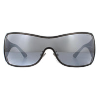 Police S8103V Origins 9 Sunglasses Matte Gunmetal / Grey with Silver Flash Mirror