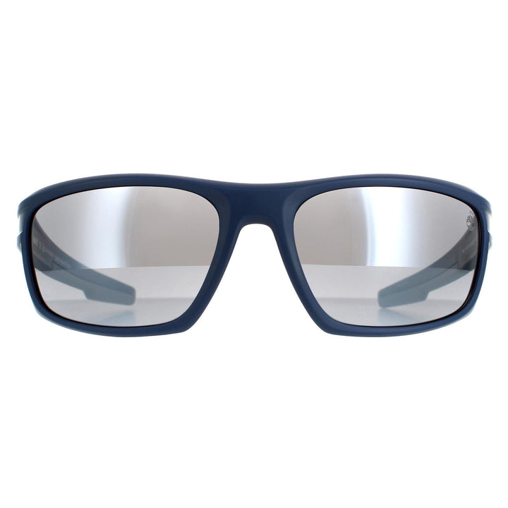 Timberland Sunglasses TB9171 91D Matte Blue Grey Polarized