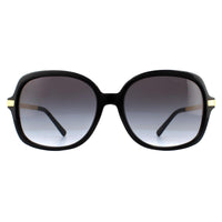 Michael Kors Adrianna II MK2024 Sunglasses Black Gold Light Grey Gradient