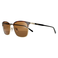 Salvatore Ferragamo Sunglasses SF180S 271 Havana Shiny Gold With Black Brown