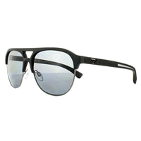 Emporio Armani Sunglasses 4077 5063/81 Black Rubber Grey Polarized