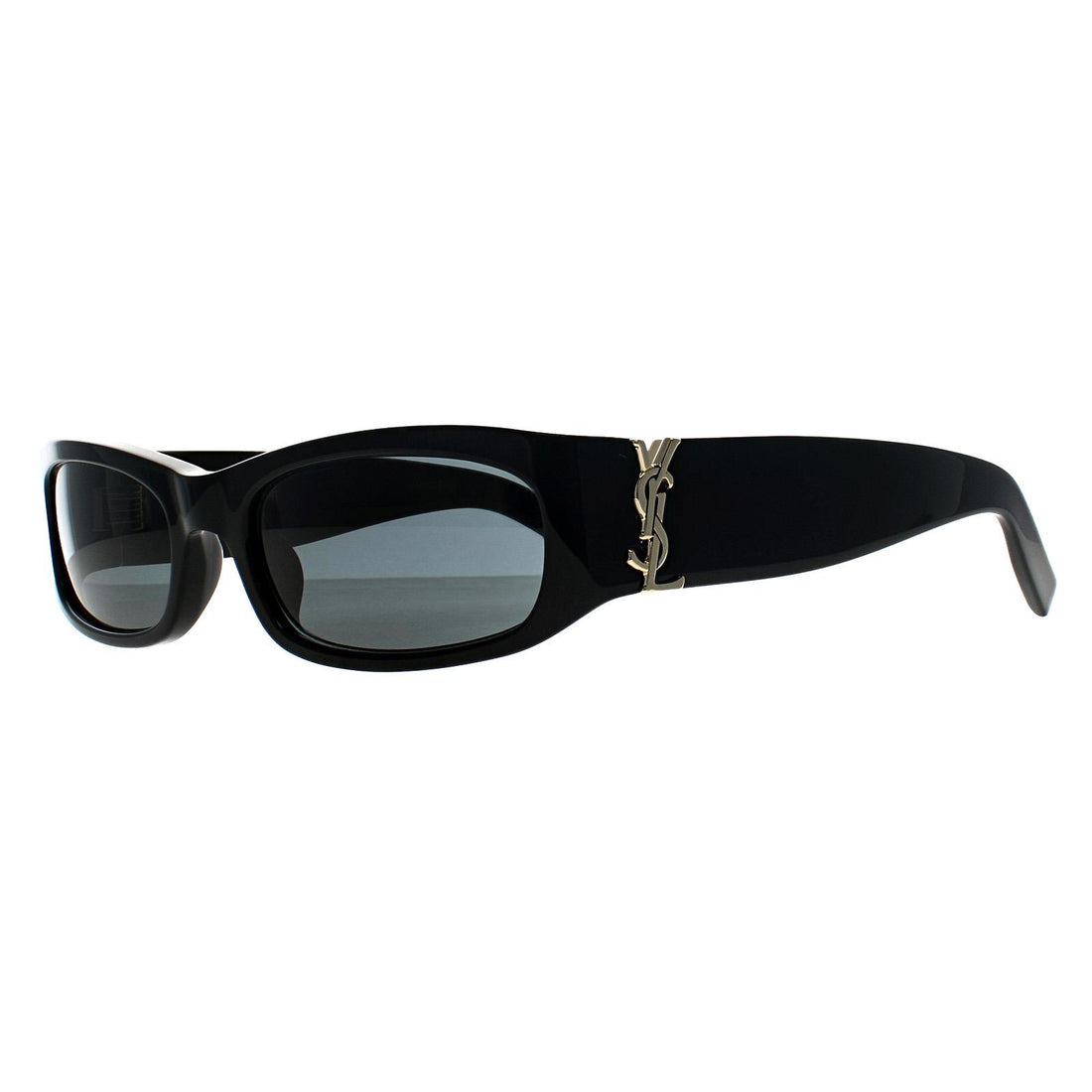 Saint Laurent Sunglasses SL M152 001 Shiny Black Grey