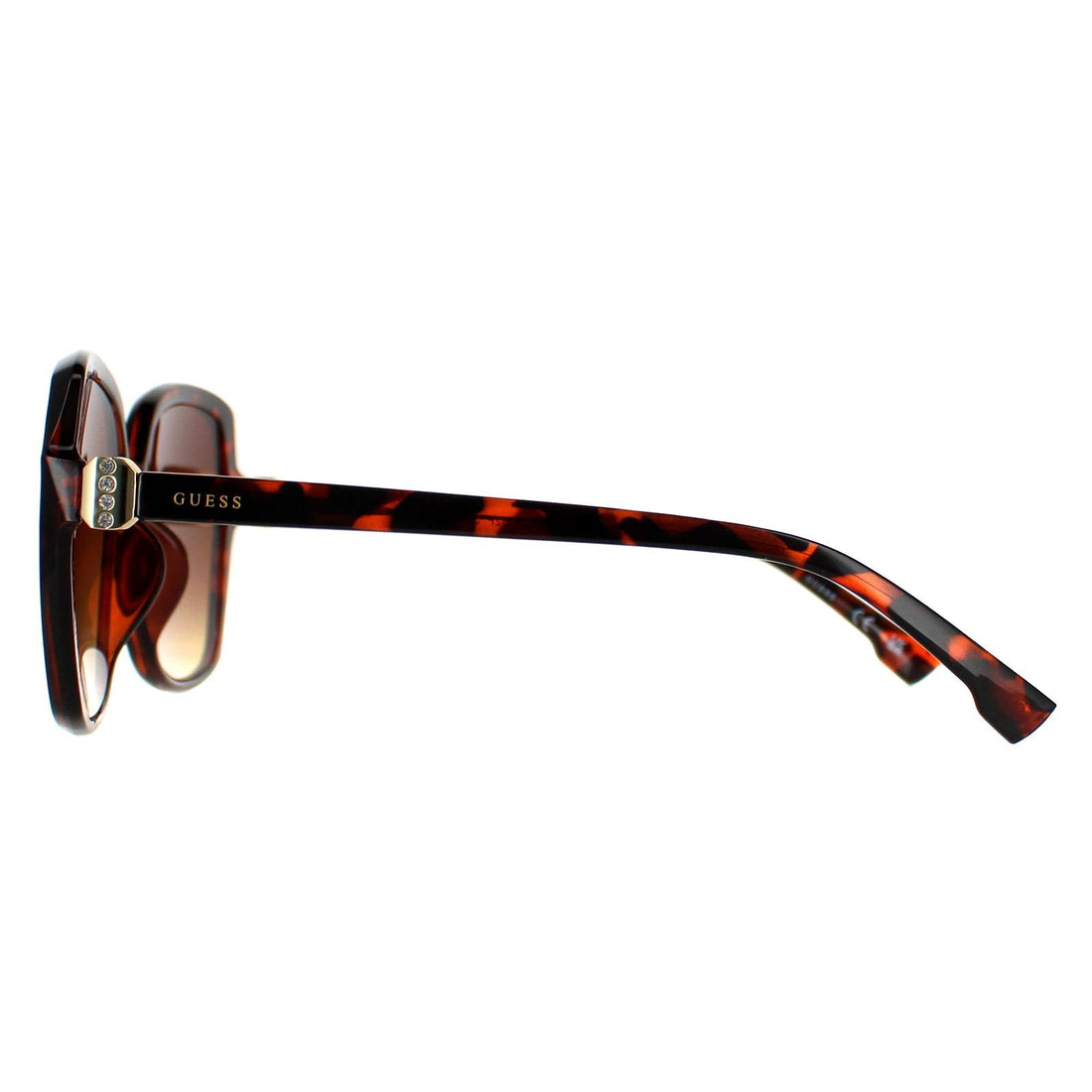 Guess Sunglasses GF0425 52F Dark Havana Brown Gradient