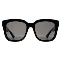 Gucci Sunglasses GG1338S 001 Shiny Black Dark Grey