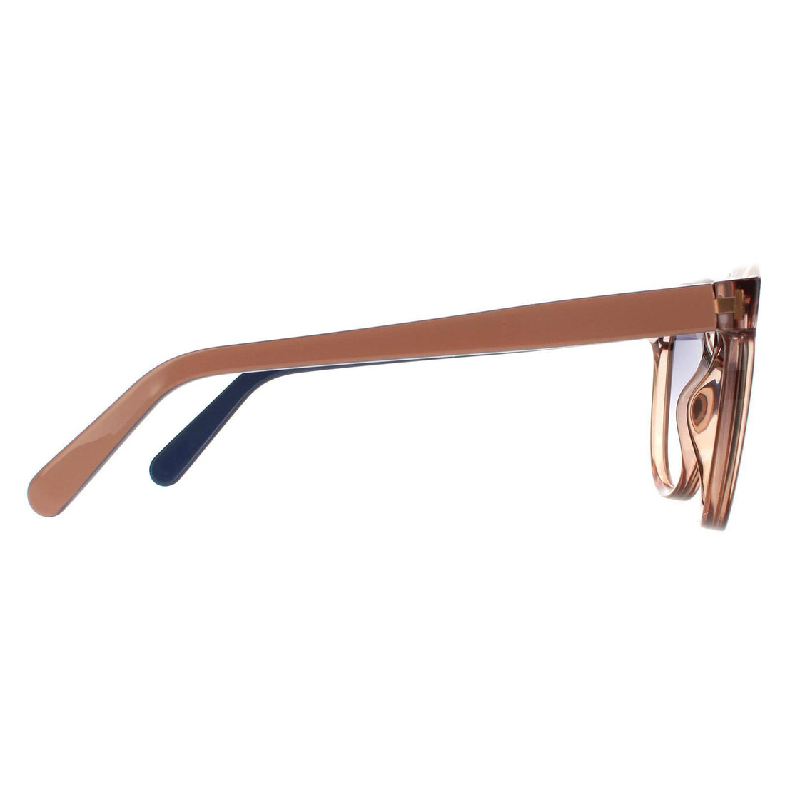 Salvatore Ferragamo Sunglasses SF833S 290 Crystal Nude Beige Light Grey Gradient