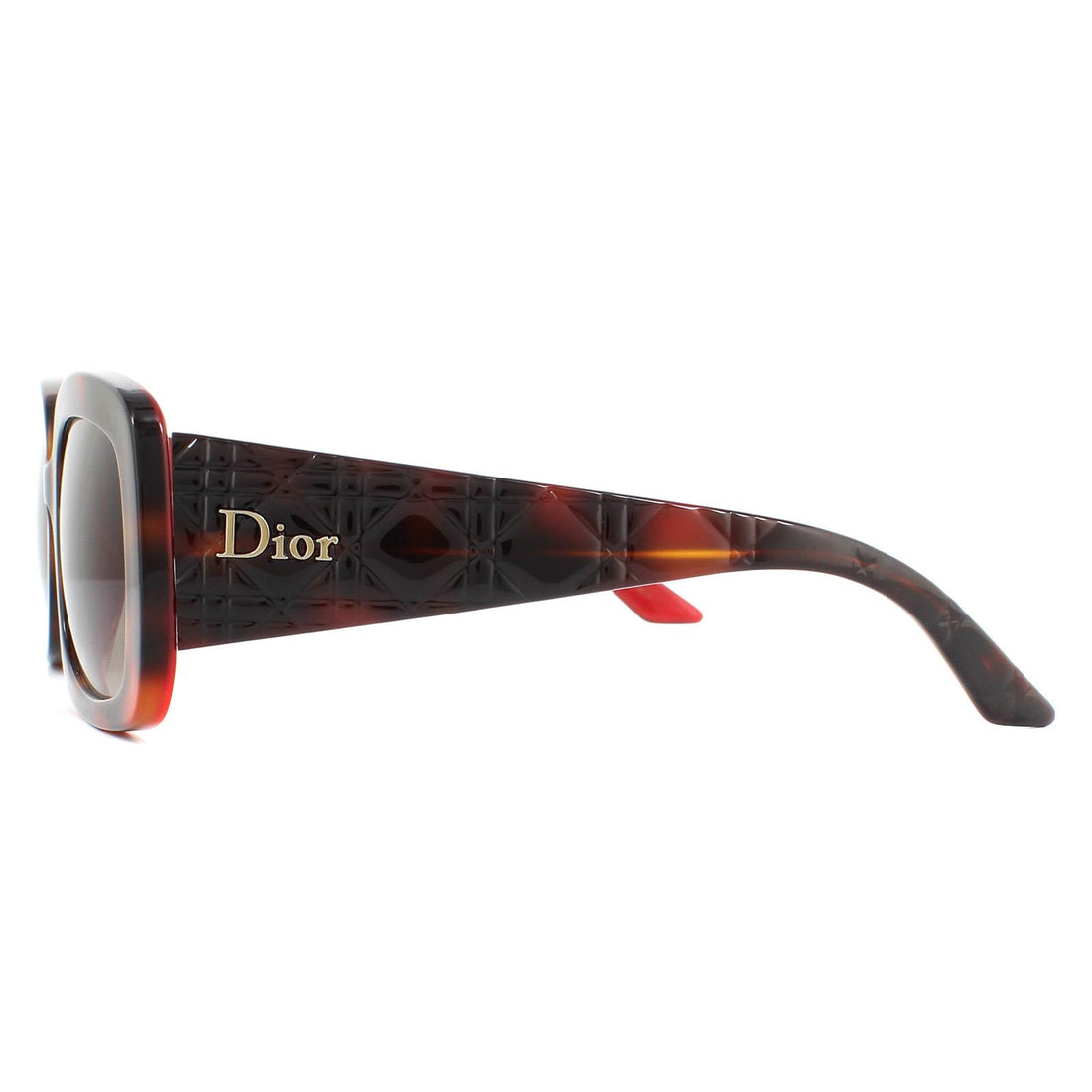 Dior Sunglasses Lady Lady 2 EL5 HA Havana and Red Brown Gradient