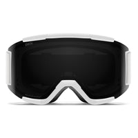 Smith Ski Goggles Squad 0E4 4Y White Vapor ChromaPop Sun Black Yellow