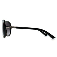 Seksy Sunglasses N2809 A Polished Black Smoke Gradient