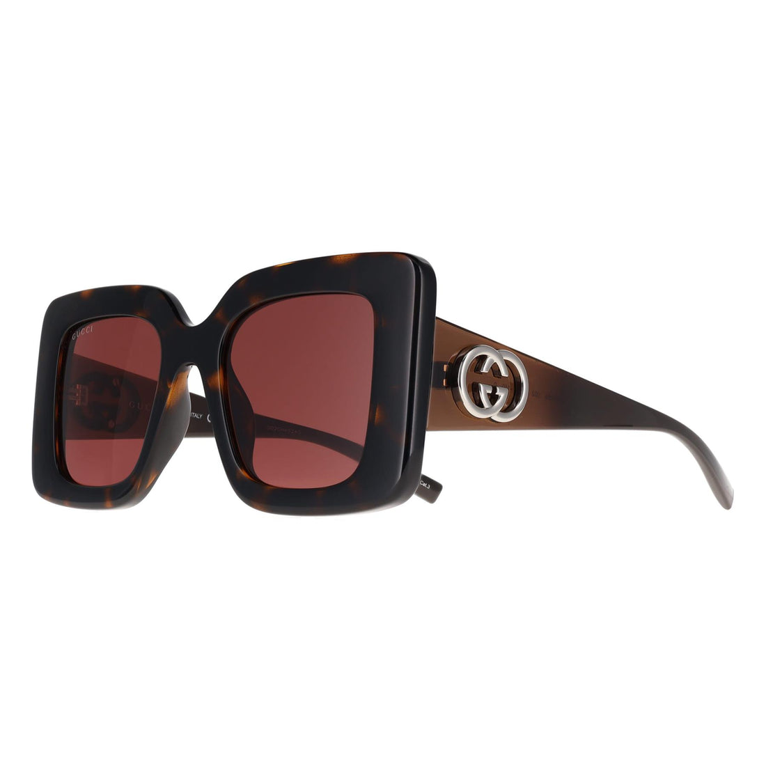 Gucci Sunglasses GG2025S 002 Havana Brown Red