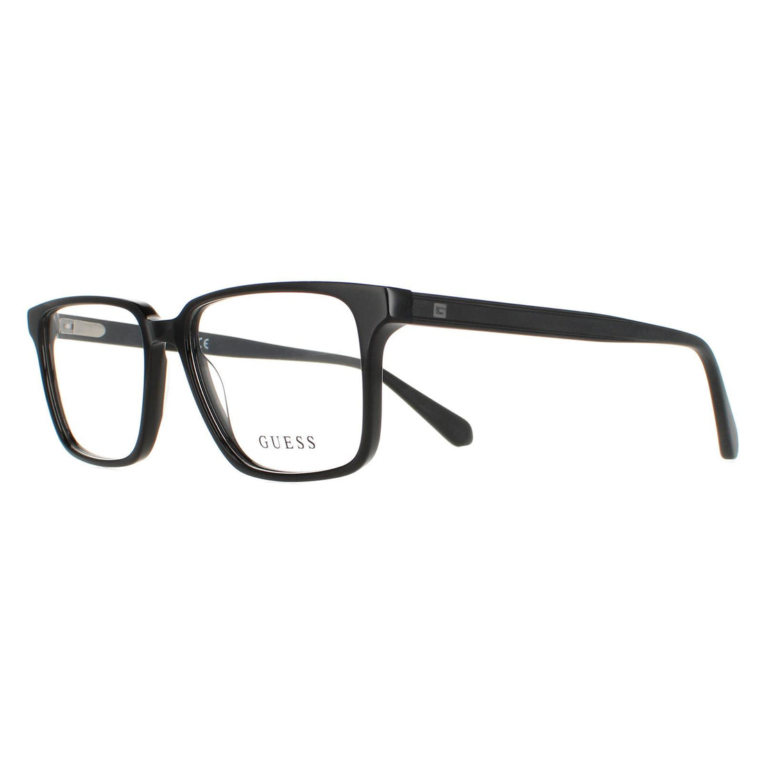 Guess Glasses Frames GU50047 001 Shiny Black Men