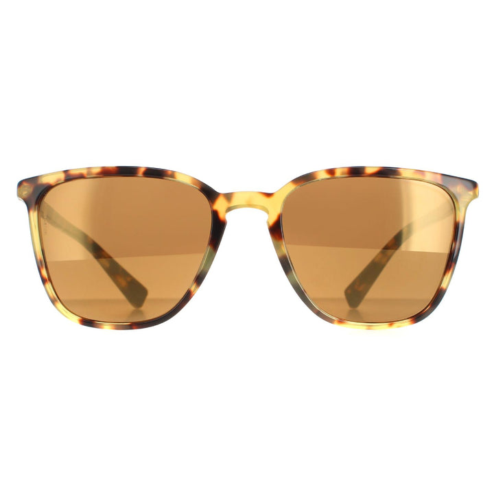 Dolce & Gabbana Sunglasses DG4301 512/6H Cube Havana Brown Mirror Gold
