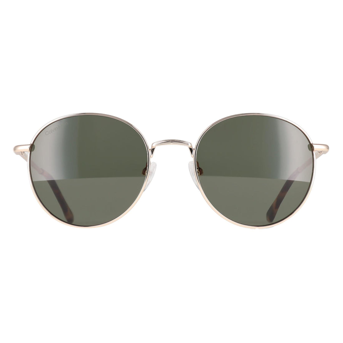 Calvin Klein Sunglasses CK21127S 717 Gold Dark Green